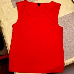 Ann Taylor size large red tank